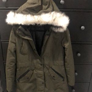 HFX Green Puffer Jacket